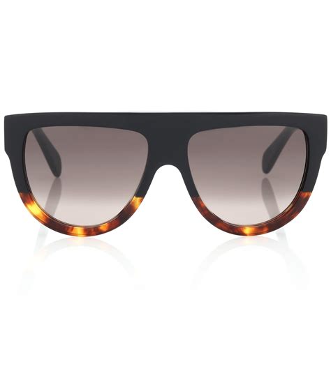 celine aviator acetate sunglasses